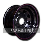R-Steel 83628 8x16 5x165.1 ET -24 (черный)
