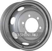 SRW Steel 6.8x19.5 8x275 ET 142 Dia 221 (silver)